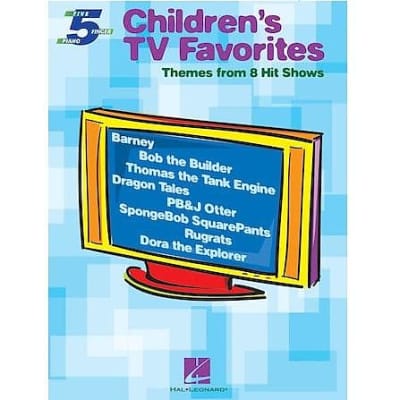 Children's TV Favorites: Themes from 8 Hit Shows - Five-Finger Piano image 2