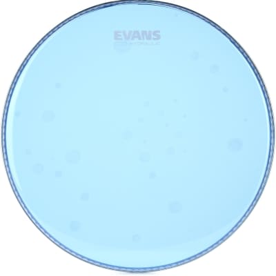 Evans Hydraulic Blue Drumhead - 14 inch  Bundle with Evans Snare Side Clear Drumhead - 14 inch image 3