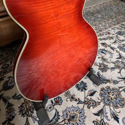 Hofner Verithin c 1960’s Cherry original vintage Germany höfner image 3