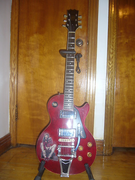 Hondo 737 Deluxe Series late 70 s LP Style Wine Red