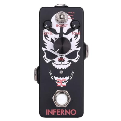 EX-Inferno Metal Distortion Guitar Pedal Effect Boost Overdrive Heavy Metal image 1