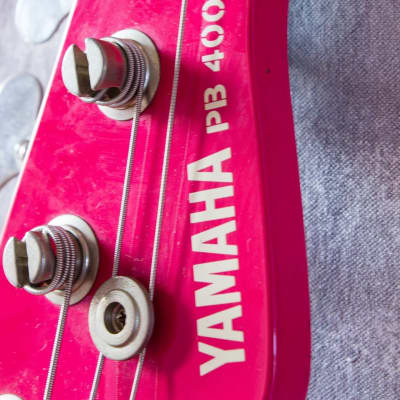 Yamaha PB400RA Bass Hot Pink 1985 | Reverb