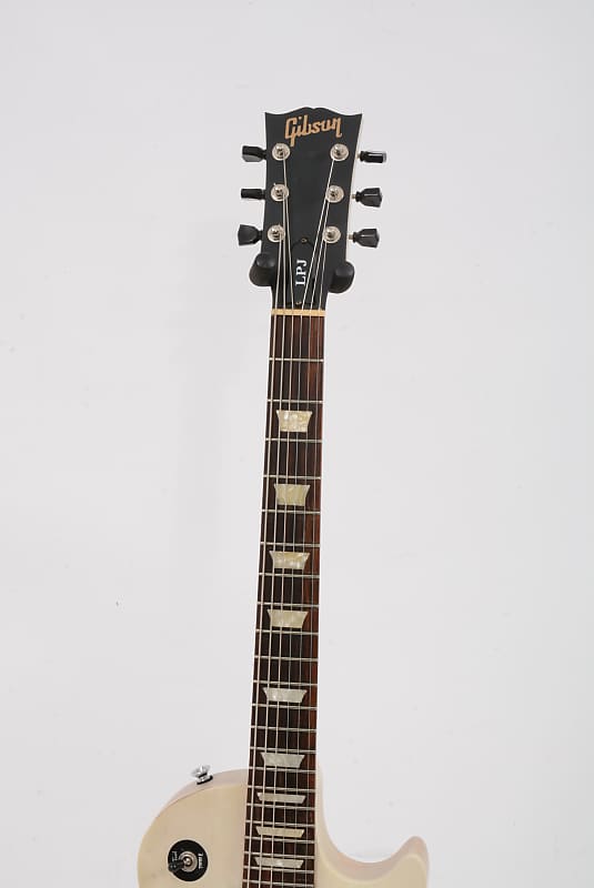 Gibson Les Paul LPJ ホワイト 2013年製 Gibson Les Paul LPJ Left Hand - Rubbed White Satin | Sweetwater