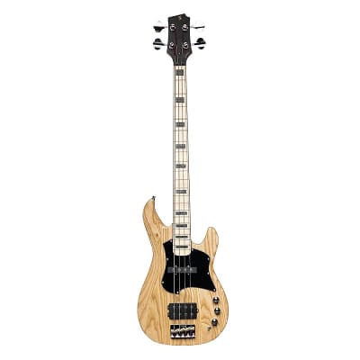 Stagg Electric Bass Guitar Silveray Series "J" Model - Ash - SVY J-FUNK NAT image 2