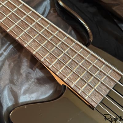 Warwick Rockbass Streamer LX Left Handed 5-String Black Electric Bass Guitar image 9