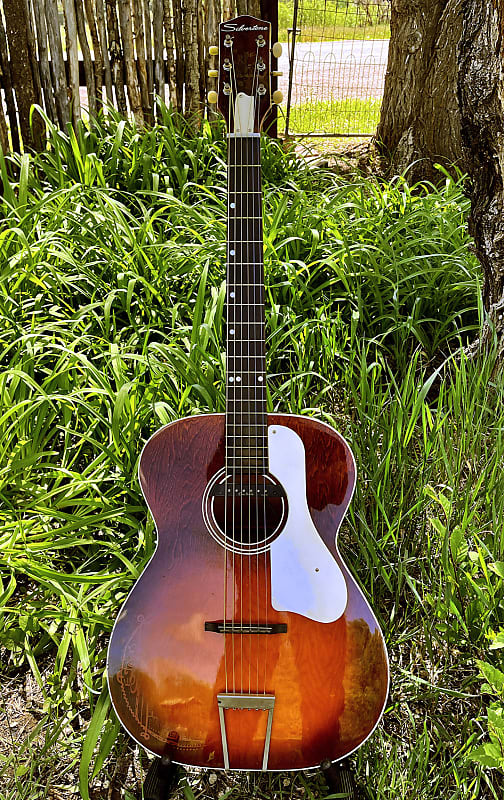 '67 Silvertone, ONE-OF-A-KIND w/ Custom Art by Tomas Montano | Reverb