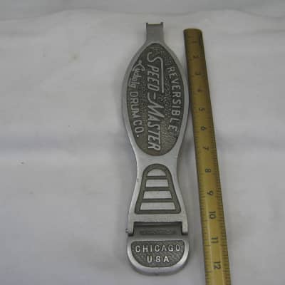 Ludwig Reversible Speed Master Foot Board 40's/50's Medal image 1