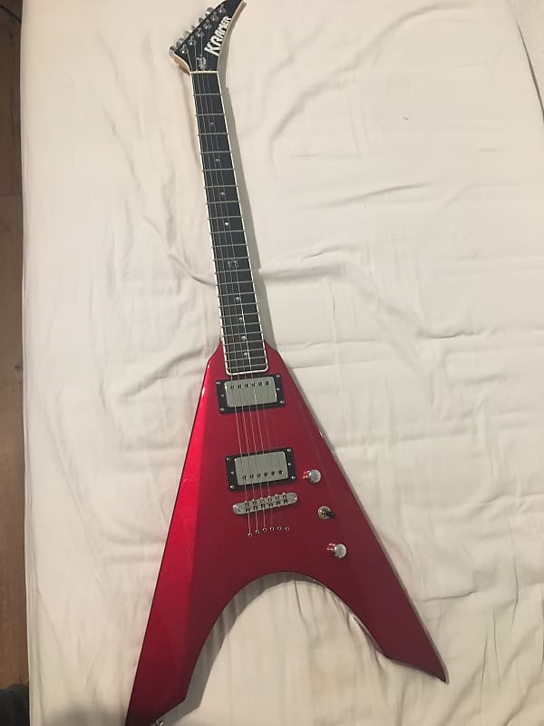 kramer Flying V 2018 rouge | Reverb