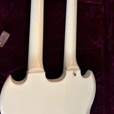 Gibson Custom Shop Don Felder "Hotel California" EDS-1275 Double Neck (Signed, Aged) 2010 - Aged White image 9