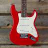 Squier Mini Stratocaster Electric Guitar, Red