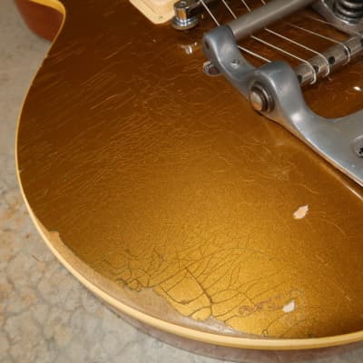 Gibson Les Paul Deluxe 1970 - Gold Top- Husk Body & Neck image 2