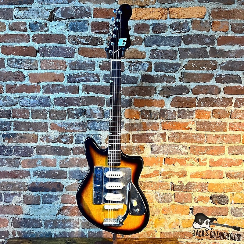 Guyatone LG-130T Electric Guitar (1960s - Sunburst) | Reverb Canada