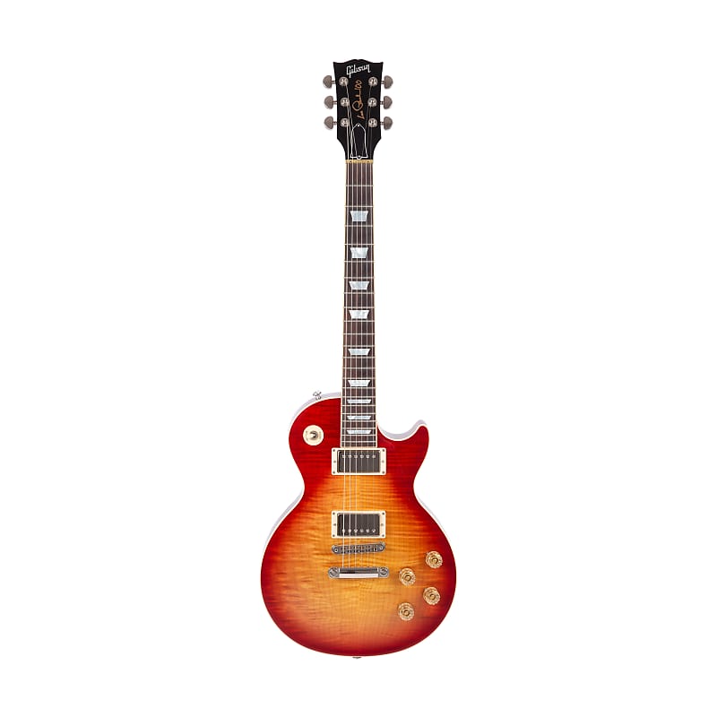 2015 Gibson Les Paul Traditional Electric Guitar, Heritage Cherry Sunburst, 150065445 image 1
