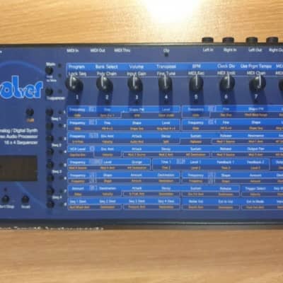 Dave Smith Instruments Evolver Desktop Monophonic Synthesizer 2002 - 2016 - Blue