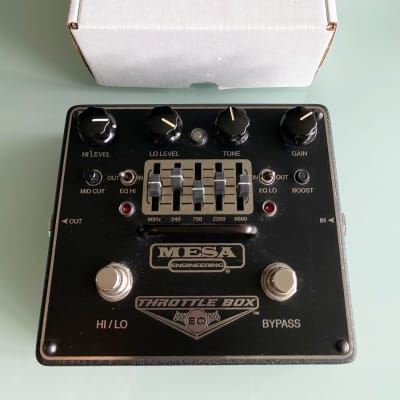 Mesa Boogie Throttle Box EQ Overdrive Pedal 2020s - Black for sale