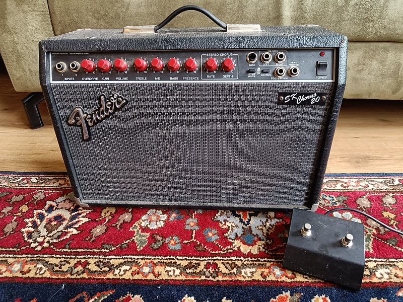 Fender SK Sidekick chorus 20 80s - Black