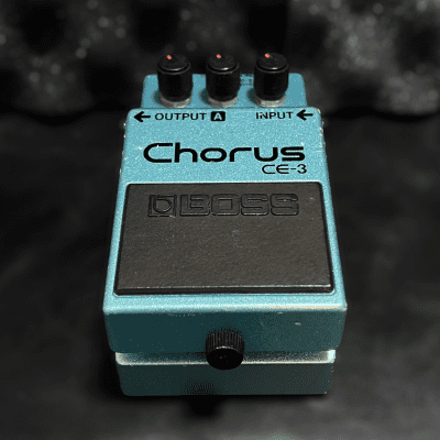 1983 Boss CE-3 Chorus (MIJ, Metallic Blue, Black Label) image 9