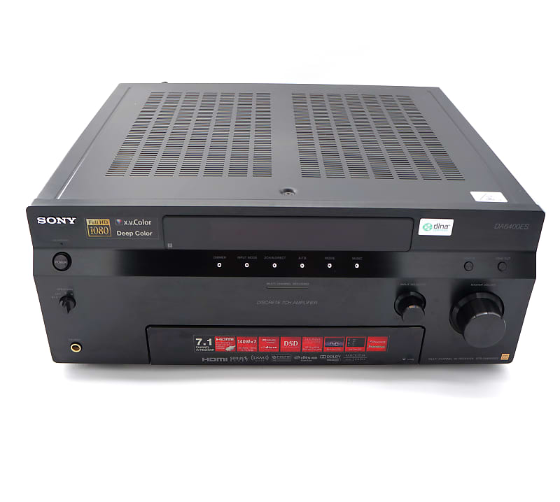 Sony STR-DA6400ES Discrete 7 Channel Amplifier Receiver | Reverb