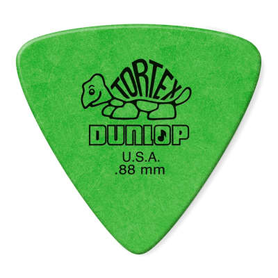 Immagine Dunlop 431P Tortex Triangle Green .88 - 3