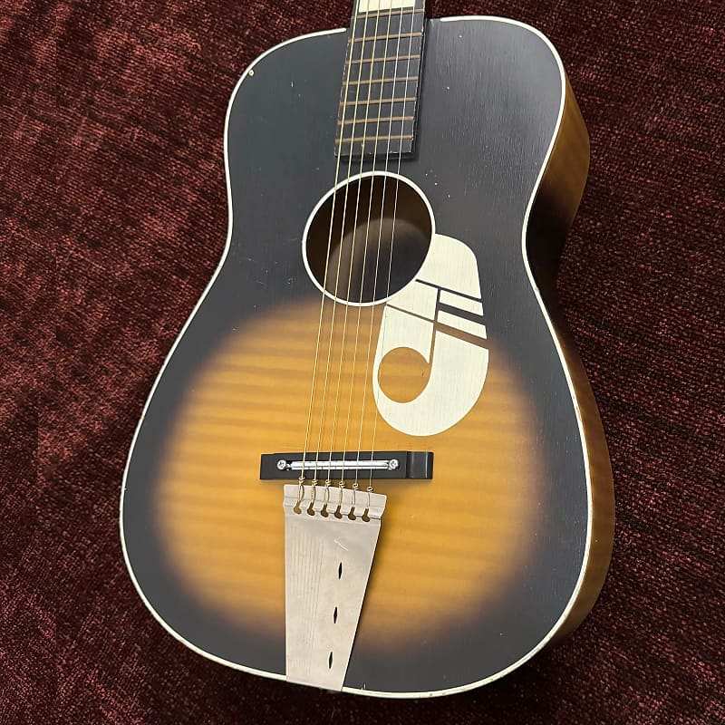 Kay "Music Note" 1160 Parlor Acoustic Guitar 1960's Reverb