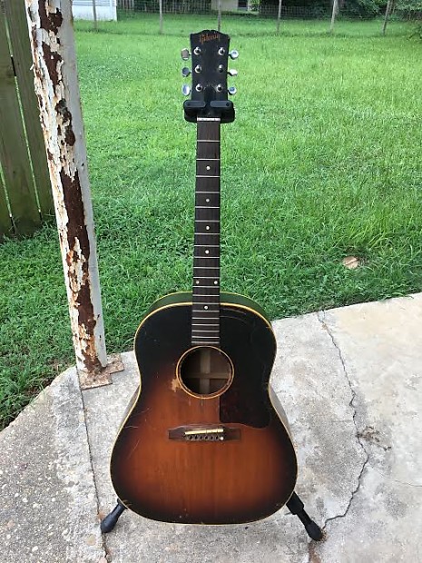 Gibson J-45 Vintage Acoustic Guitar 1957 Project 1957 2 Color Sunburst