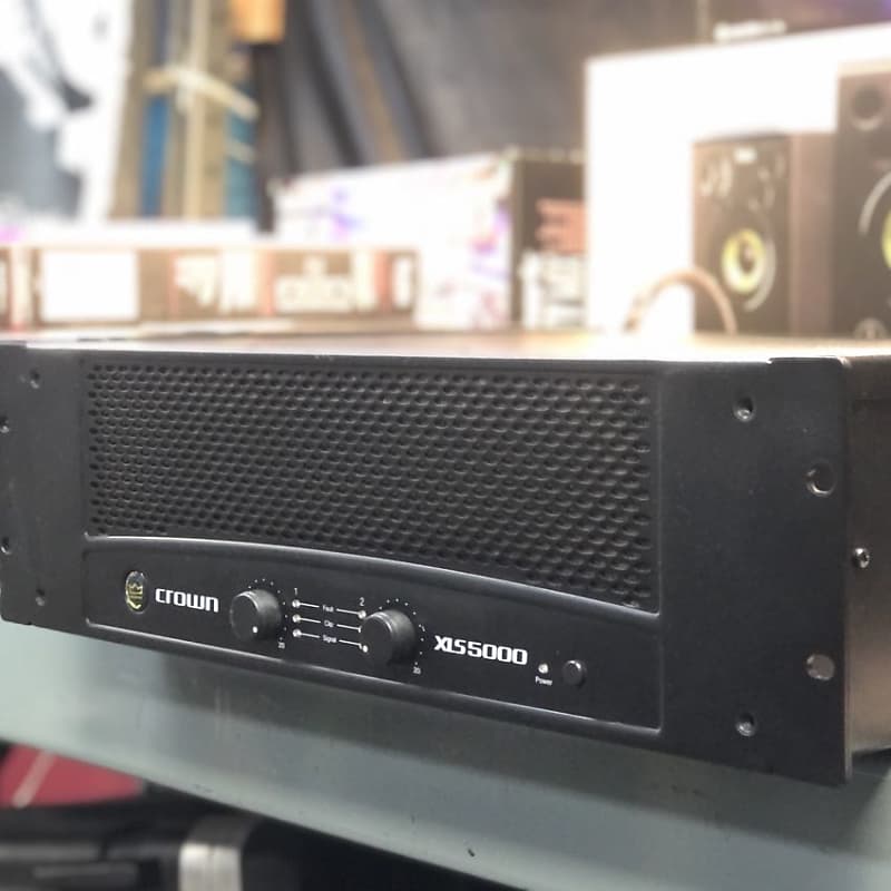 USED Crown XLS 5000 Power Amplifier | Reverb