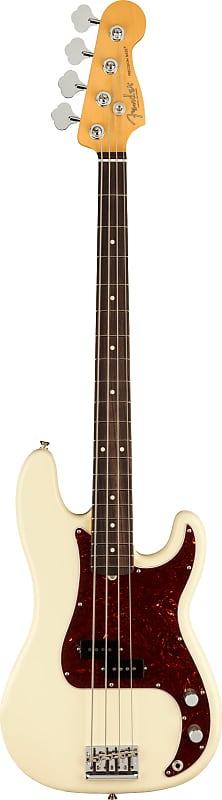 Fender American Professional II Precision Bass Rosewood Fingerboard - Olympic White-Olympic White image 1