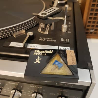 Rare Turntable Plattenspieler Dual HS152 1246 1978 QUADRAPHONIC With Nos Original Stylus Shure Working image 5