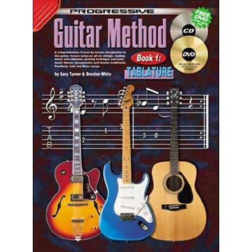 Progressive Guitar Method Book 1 Tablature Version Gary Reverb