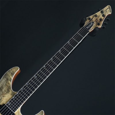 No brand [USED] ACACIA Guitars Romulus 6 Backeyeburl Top (Natural) [SN.WM7010] image 5