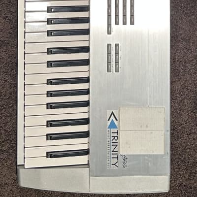 Korg Trinity Pro-76 Keyboard Workstation circa 1997 - Silver