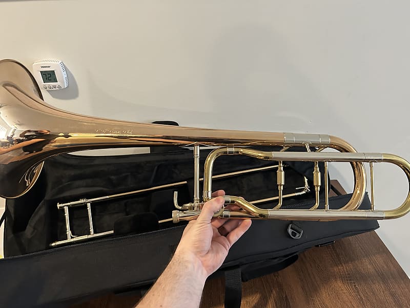 C.G. Conn LTD 1970s 110H Bass Trombone Reverb