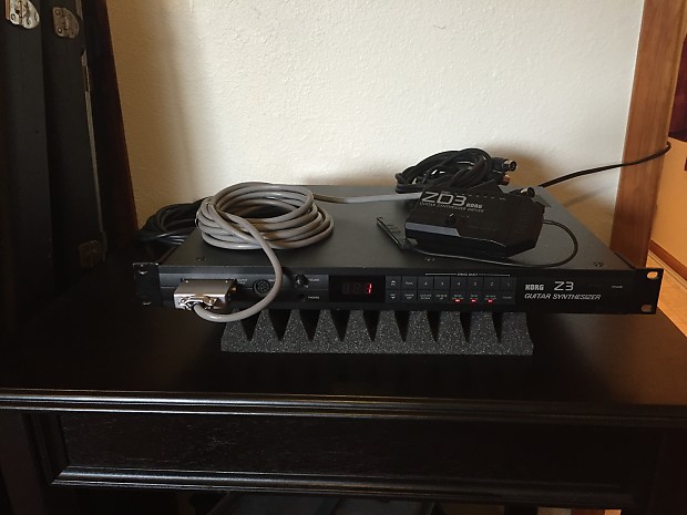 Korg Z3 Guitar Synthesizer with ZD3 Driver Pickup and MIDI Cables image 1