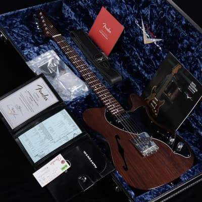 Fender Custom Shop 1969 All Rosewood Thinline Telecaster 2022 [SN R123194] [08/24] for sale