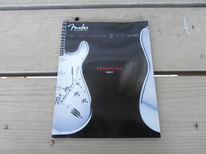 2001 Fender Frontline FullLine Catalog! Custom Shop, Squier, Reverb