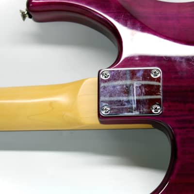 Peavey Raptor Plus HSS Electric Guitar Purple w/ White Pick Guard image 9