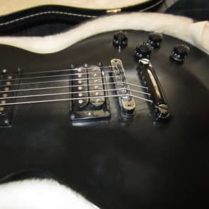 Gibson Les Paul Gothic 2001 Black with Gibson HSC image 2