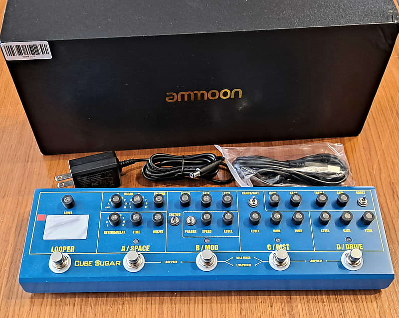 Ammoon Cube Sugar Multi Effects Pedal | Reverb