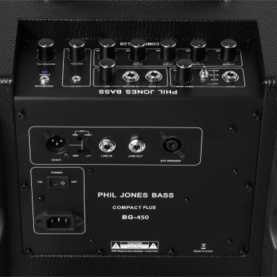 Phil Jones Bass Compact Plus BG-450 Combo Amp Black | Reverb