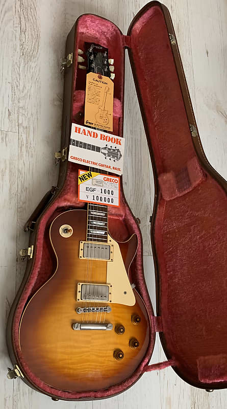 1981 Greco EGF-1000 Super Real with Original Hardshell Case and Hangtags  1200