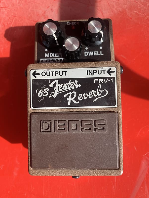 Boss FRV-1 63 Fender Reverb Pedal | Sweetwater