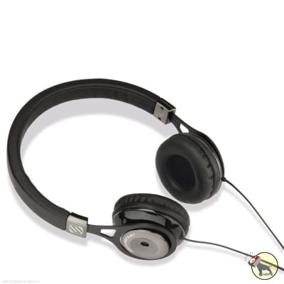 Scosche RH656MD On-Ear Headphones with tapLINE Remote & Mic (Black) image 1