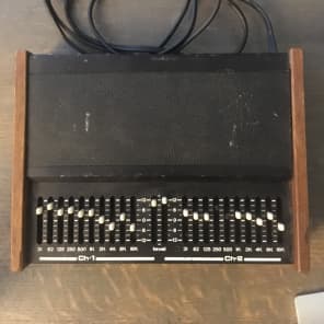MXR 114 2 Channel Dual 10 Band Stereo Graphic Equalizer