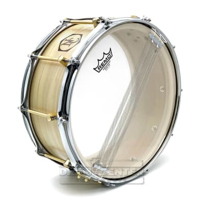Noble & Cooley Solid Shell Classic Tulip Snare Drum 14x6 Natural Oil image 4