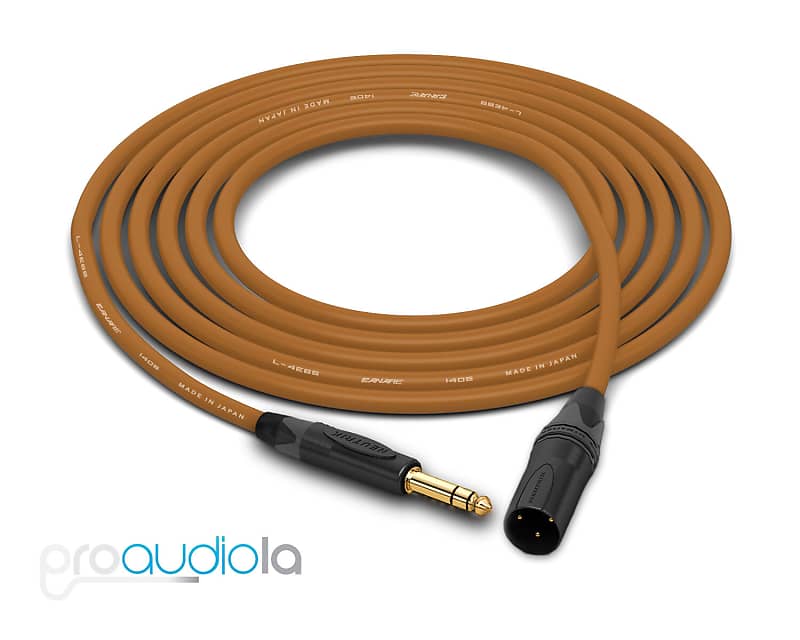 Canare Quad Cable L-4E6S | Neutrik Gold 1/4