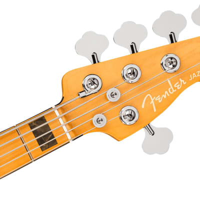 Immagine FENDER - American Ultra Jazz Bass V  Maple Fingerboard  Arctic Pearl - 0199032781 - 5