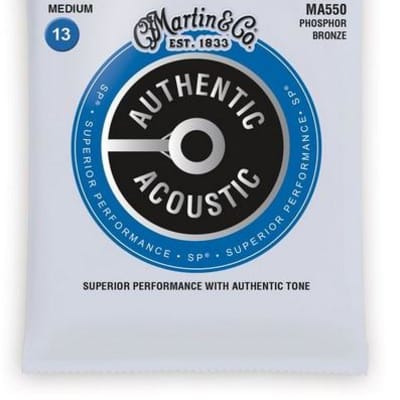 Martin & Co. Authentic Acoustic strings MA550 image 1