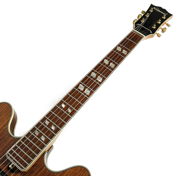 Vintage 1970's National EG685-2RG Thin Line Hollow Body Electric Guitar