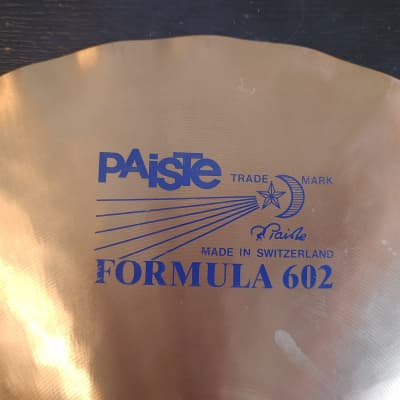 Paiste Formula 602 14" Sound Edge Hi Hat 1985 (BOTTOM ONLY) image 3