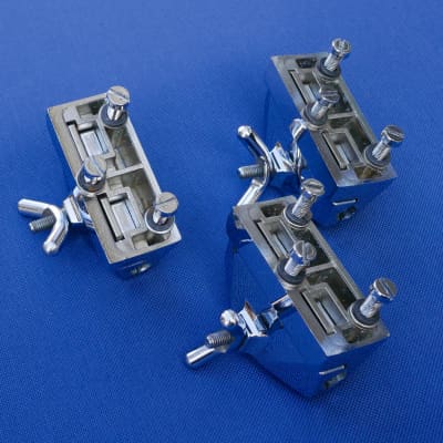 Pack Of 3 Sonor Phonic Lite Hilite Signature Floor Tom Brackets MINT image 3